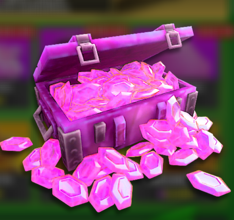 Pink gem chest